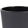 Siena Garden LOCON STRIPE 899_82 Nádoba na rostliny polypropylen antracitová