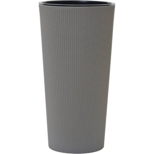 Siena Garden LOCON STRIPE LA876-27 Nádoba na rostliny polypropylen šedá