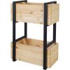 Siena Garden Konny 06395-OILED Box na rostliny Borové dřevo, fólie přírodní