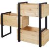 Siena Garden Konny 06395-OILED Box na rostliny Borové dřevo, fólie přírodní