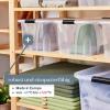 Siena HOME úložný box Anzio transparentní 21 l (š x v x h) 51 x 38.5 x 14.8 cm 1 ks