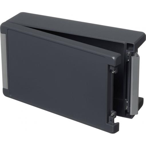 Bopla BA 281709 F-7024 00126334 Průmyslová skříň 299 x 173 x 90 hliník šedá grafit (RAL 7024) 1 ks