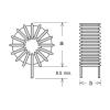 Talema DPO-10-100 DPO-1,0-100 akumulační tlumivka 100 µH 1 A 1 ks