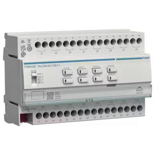Hager KNX TYMS616D ovládání žaluzií