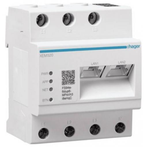 Hager XEM520 Správce nabíjení pro elektromobily