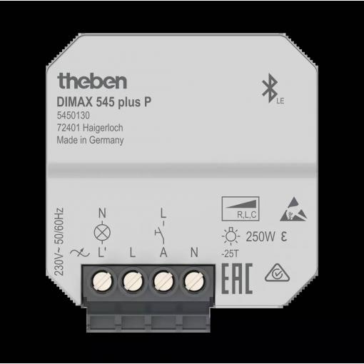 Theben 5450130 stmívač pod omítku bílá