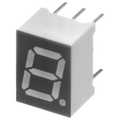 Lite-On 7segmentový displej červená 7 mm 1.8 V Počet číslic: 1