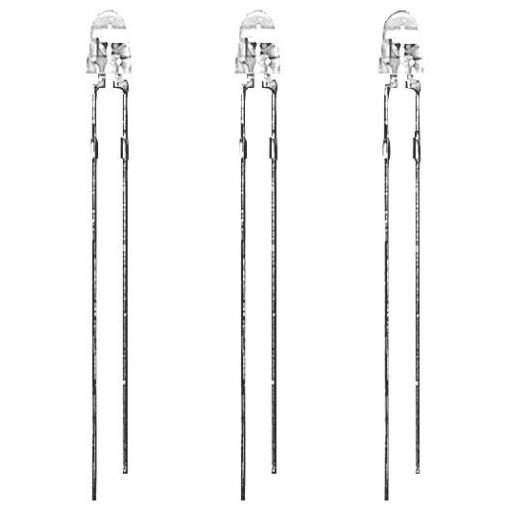 Lite-On LTL4256N LED s vývody žlutá klenutý 3 mm 40 mcd 45 ° 20 mA 2.1 V Bulk