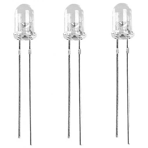 Lite-On LTW2S3D8 LED s vývody bílá klenutý 5 mm 17.000 mcd 15 ° 20 mA 3.3 V Bulk