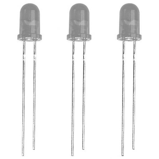 Lite-On LTL307Y LED s vývody žlutá kulatý 5 mm 29 mcd 50 ° 20 mA 2.1 V Bulk