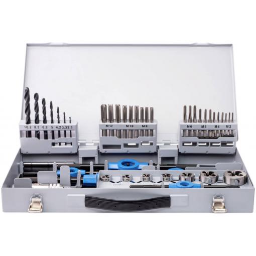 GSR 00708080 sada závitníků 45dílná HSS-G metrický M3 - M12