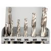 GSR 00708020 sada závitníků 7dílná metrický M3 - M10 DIN 3126 HSS-G 1 ks