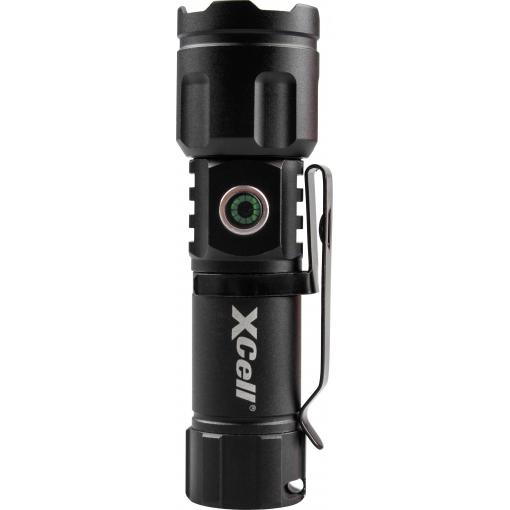 XCell Lunalux Mini LED kapesní svítilna, s magnetickým držákem, s režimem stroboskopu, napájeno akumulátorem, 245 lm, 24 h, 48 g