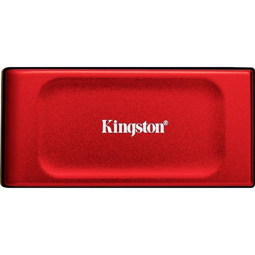 Kingston XS1000 1 TB, externí SSD disk, USB-C®, červená