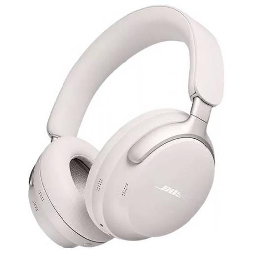 Bose QuietComfort Ultra sluchátka uzavřená (Over Ear) Bluetooth®, kabelová bílá