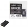 LogiLink DisplayPort AV adaptér [1x DisplayPort - 1x DisplayPort] 0 m černá