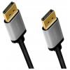 LogiLink DisplayPort AV kabel [1x DisplayPort - 1x DisplayPort] 1 m černá/šedá