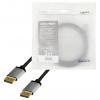 LogiLink DisplayPort AV kabel [1x DisplayPort - 1x DisplayPort] 3 m černá/šedá