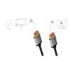 LogiLink HDMI AV kabel [1x HDMI zástrčka - 1x HDMI zástrčka] 3 m černošedá