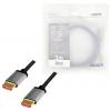 LogiLink HDMI AV kabel [1x HDMI zástrčka - 1x HDMI zástrčka] 3 m černošedá