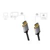 LogiLink HDMI AV kabel [1x HDMI zástrčka - 1x HDMI zástrčka] 2 m černošedá