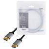 LogiLink HDMI AV kabel [1x HDMI zástrčka - 1x HDMI zástrčka] 1 m černošedá