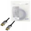 LogiLink HDMI AV kabel [1x HDMI zástrčka - 1x HDMI zástrčka] 5 m černošedá
