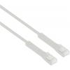 Intellinet 745147 RJ45 síťové kabely, propojovací kabely CAT 6A F/FTP 1.5 m šedá flexibilní provedení, kompletní stínění, bez halogenů 1 ks