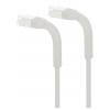 Intellinet 745147 RJ45 síťové kabely, propojovací kabely CAT 6A F/FTP 1.5 m šedá flexibilní provedení, kompletní stínění, bez halogenů 1 ks