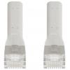 Intellinet 745130 RJ45 síťové kabely, propojovací kabely CAT 6A F/FTP 1.0 m šedá flexibilní provedení, kompletní stínění, bez halogenů 1 ks
