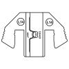 TOOLCRAFT TO-9616542 krimpovací nástavec Zásuvkový SPT kontakt 3 do 4 mm² Vhodné pro značku (kleště) TOOLCRAFT
