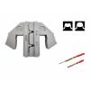 TOOLCRAFT TO-9625890 krimpovací nástavec Nezapouzdřený konektor Yazaki YES/YESC 0,64 x 0,64 0.35 do 0.5 mm² Vhodné pro značku (kleště) TOOLCRAFT