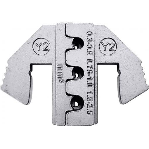 TOOLCRAFT TO-9625881 krimpovací nástavec Zapouzdřená svorkovnice YazakiI YES/YESC 2,8 0.3 do 2.5 mm² Vhodné pro značku (kleště) TOOLCRAFT