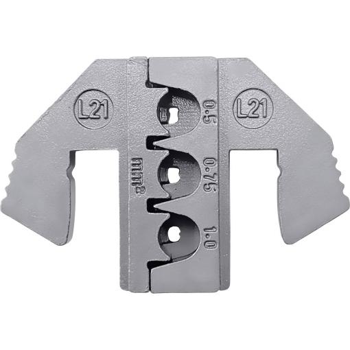 TOOLCRAFT TO-9625872 krimpovací nástavec Plochý kontakt MCP 6.3/4.8K & SPT (SWS) 0.5 do 1 mm² Vhodné pro značku (kleště) TOOLCRAFT