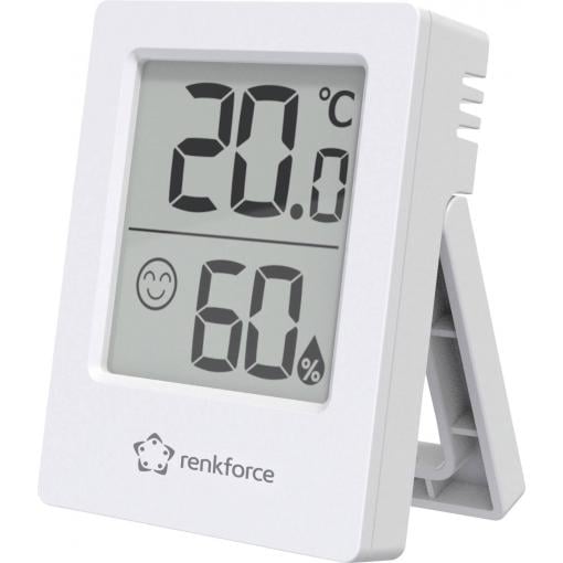 Renkforce RF-6417554 bezdrátový teploměr a vlhkoměr bílá RF-6417554