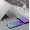 VOLTCRAFT UC-2C1A65W01 USB nabíječka, GaN, 1x USB A , 2x USB-C®, 65 W, Rychlé nabíjení, Power Delivery 3.0, bílá