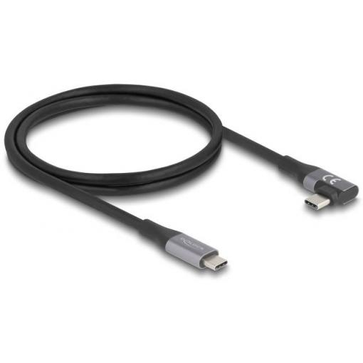 Delock Kabel USB-C USB-C ® zástrčka, USB-C ® zástrčka 1.00 m černá 81131