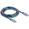 Delock Kabel USB-C USB 2.0 USB-C ® zástrčka, USB-C ® zástrčka 2.00 m vícebarevná 81116