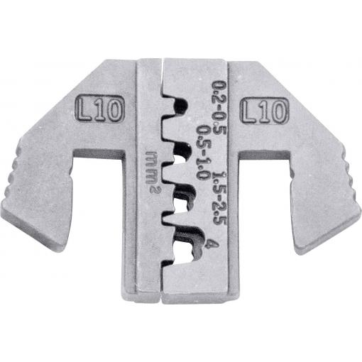 TOOLCRAFT TO-9627243 krimpovací nástavec Plochý SPT kontakt, Zásuvkový SPT kontakt, MCP 0.2 do 4 mm² Vhodné pro značku (kleště) TOOLCRAFT