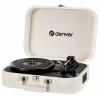 Denver VPL-130 USB gramofon krémově bílá