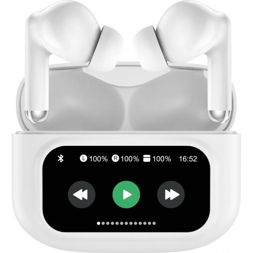 Denver TWD-305 špuntová sluchátka (In Ear) Bluetooth® bílá mobil