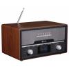 Denver MDA-525DW DARK WOOD 111161100150 stolní rádio, DAB+, FM, hnědé dřevo (hedvábně matné)