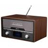 Denver MDA-525DW DARK WOOD 111161100150 stolní rádio, DAB+, FM, hnědé dřevo (hedvábně matné)