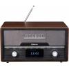 Denver MDA-525DW DARK WOOD 111161100150 stolní rádio, DAB+, FM, hnědé dřevo (hedvábně matné)