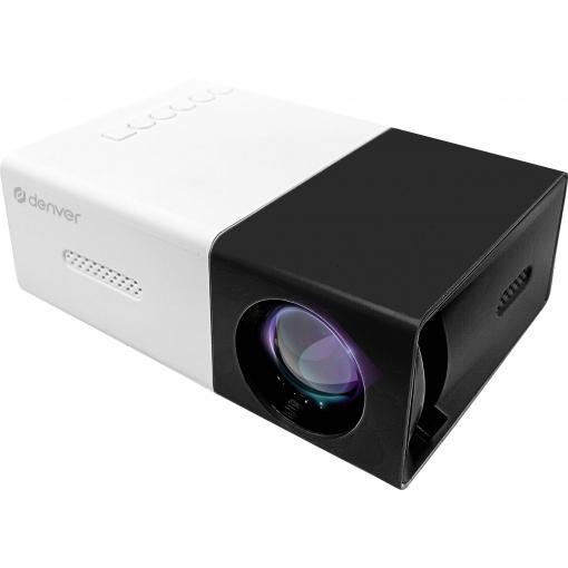 Denver projektor PR-800B BLACK LED 15 ANSI-Lumen 1920 x 1080 Full HD mini projektor, s dálkovým ovládáním