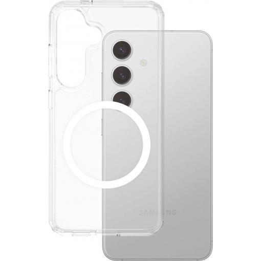 PanzerGlass CARE Flagship Urban Combat zadní kryt na mobil Samsung Galaxy S25+ transparentní, bílá 1552552, odolné vůči nárazům CRRFUWQG37942