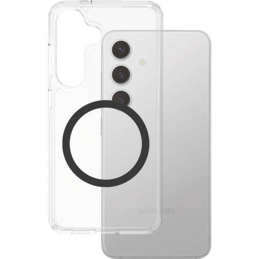 PanzerGlass CARE Flagship Urban Combat zadní kryt na mobil Samsung Galaxy S25+ transparentní, černá 1552552, odolné vůči nárazům CRRFUBQG37942