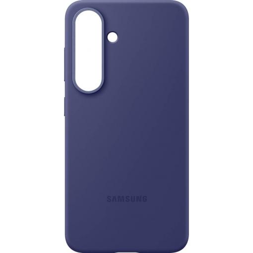 Samsung Silicone Silikon Case Samsung Galaxy S25 modrá odolné vůči nárazům EF-PS931CNEGWW