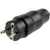 PC Electric 05721-ss zástrčka plast 250 V černá IP54