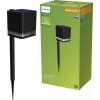 Philips LED 929004658801 Virona venkovní solární stojanové světlo LED pevně vestavěné LED 1.8 W černá